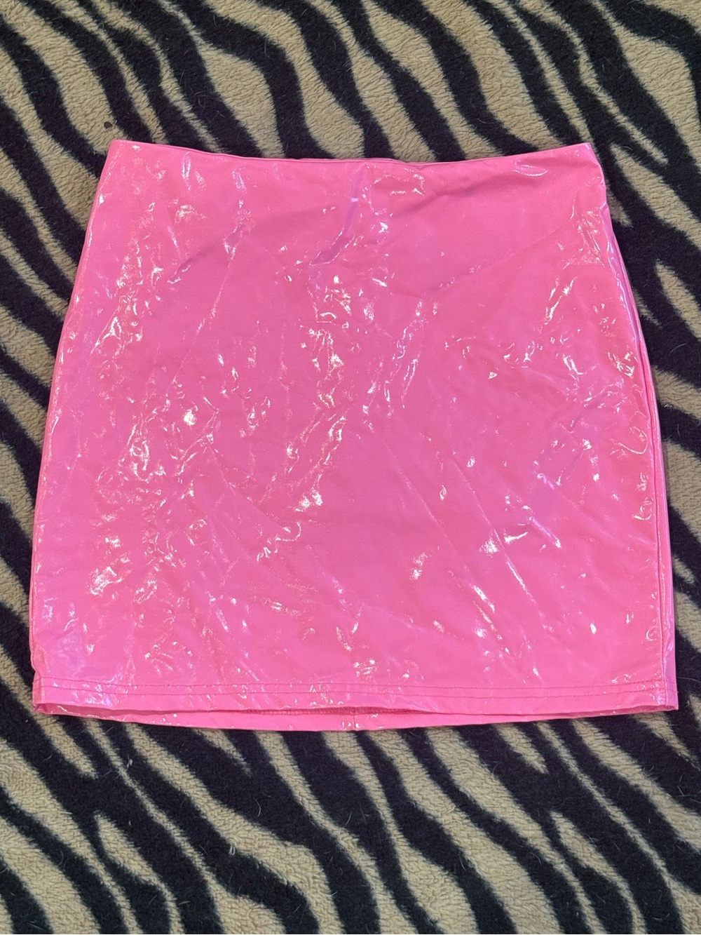 Bubble Gum Pink Mini Skirt